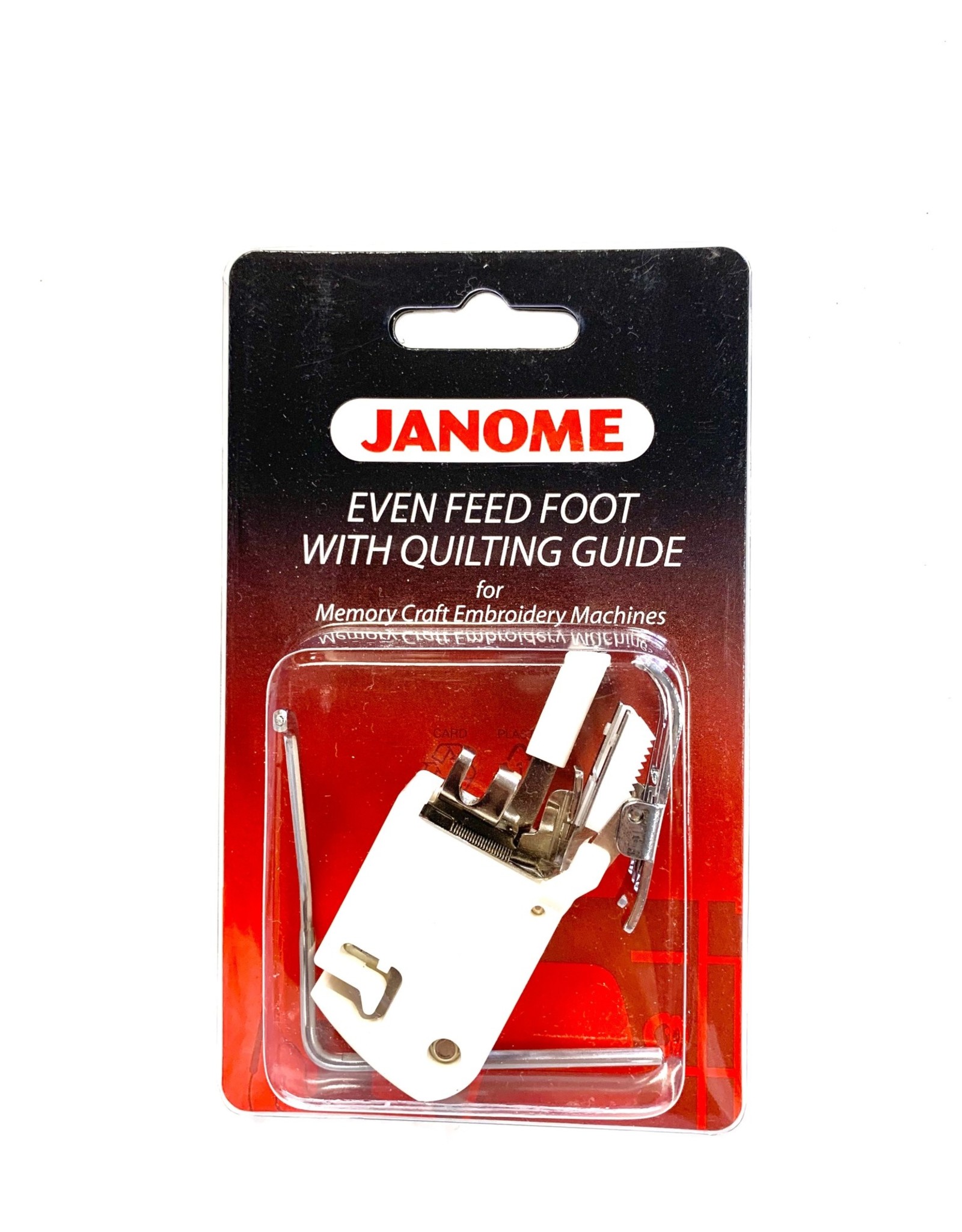 Janome Even Feed Foot With Quilting Guide (MC Embroidery Machine)- 200309008