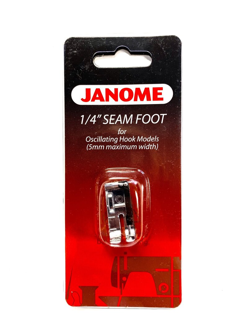 Janome 1/4" Seam Foot (Oscillating)- 200330008