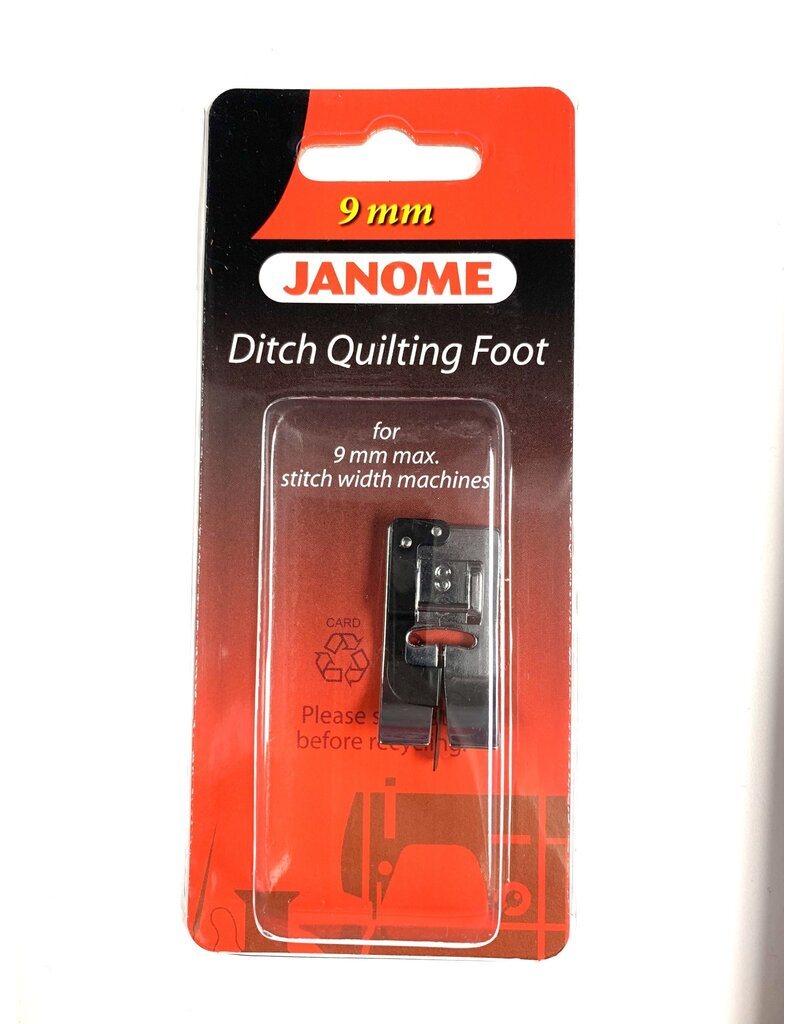 Janome 9 mm Ditch Quilting Foot- 202087003