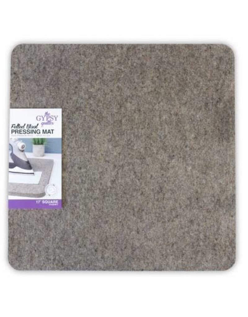 Wool Pressing Mat 17in x 17in x 1/2in Thick