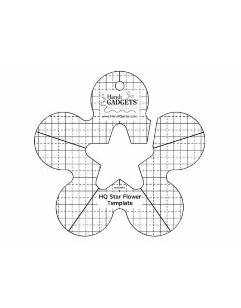 Handy Quilter HQ Star Flower Template