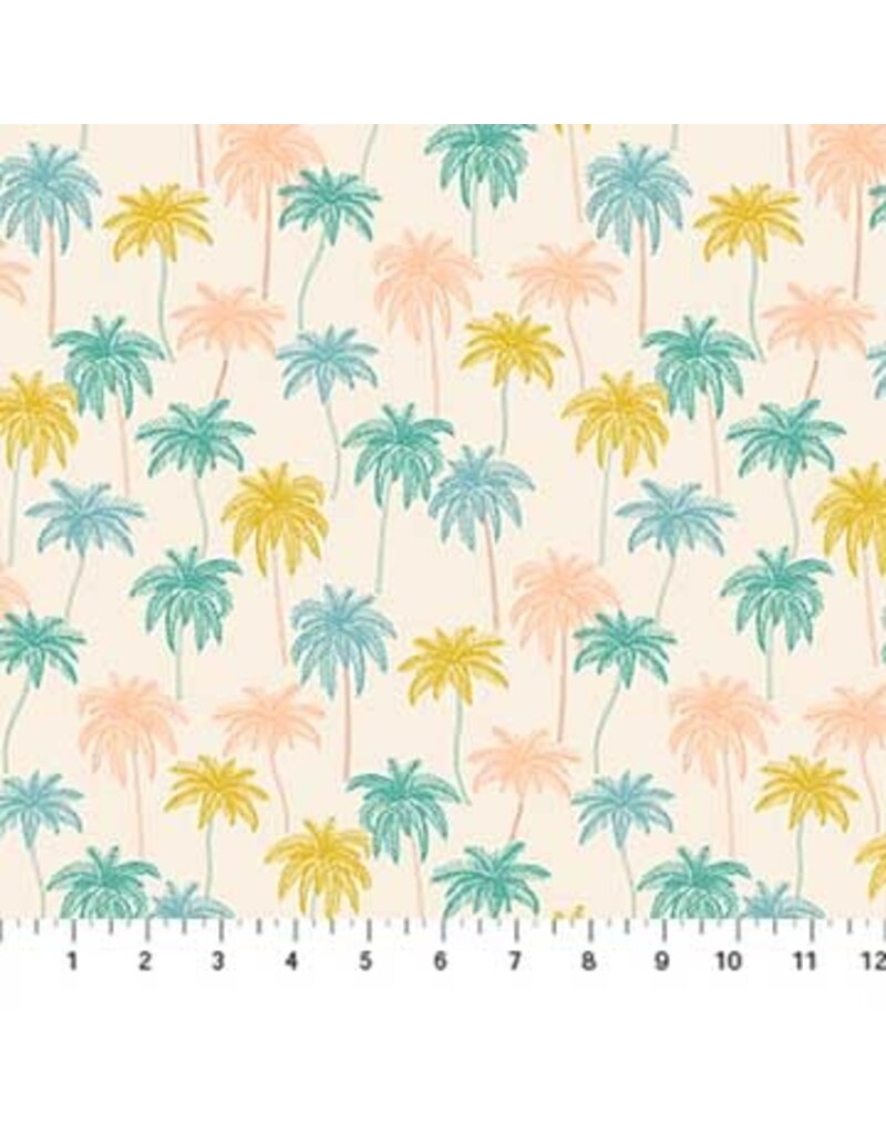 Oasis beige palm trees - 90229-11