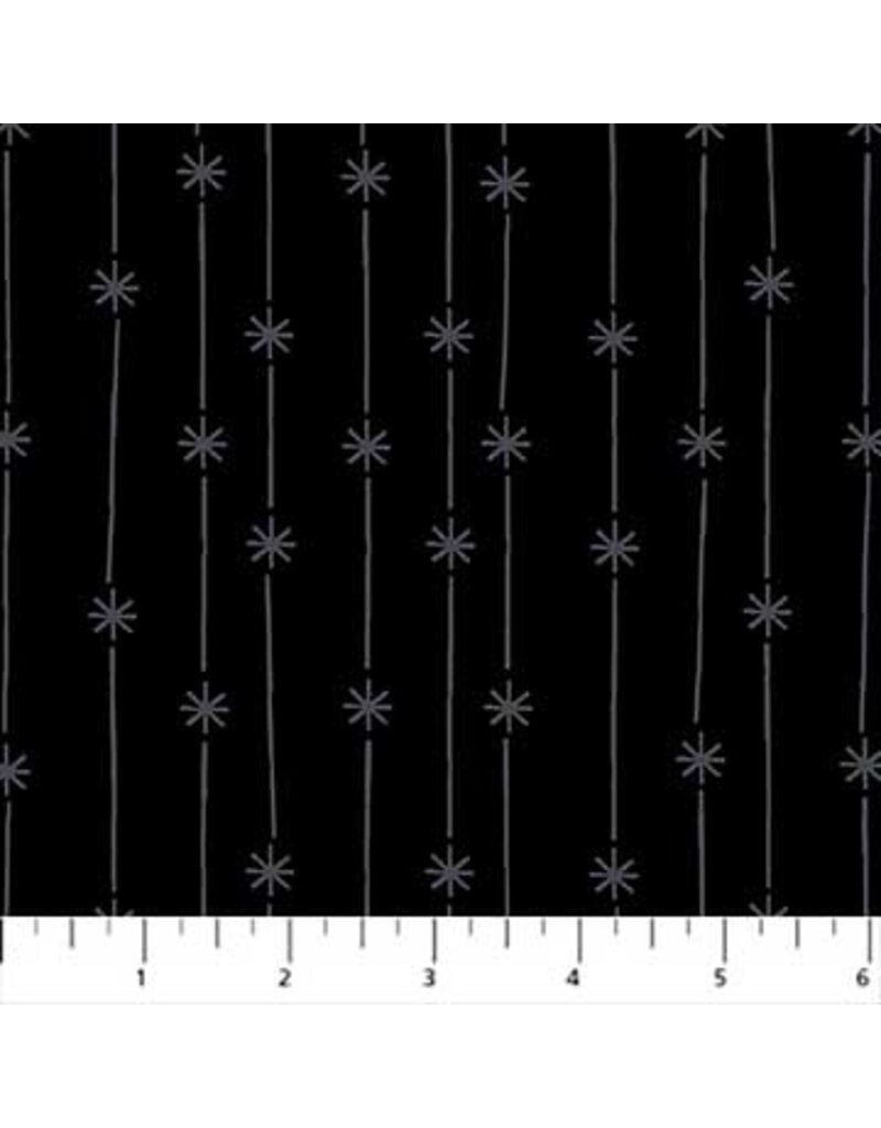 Celestial black star stripes (1/2m)- 90222-99