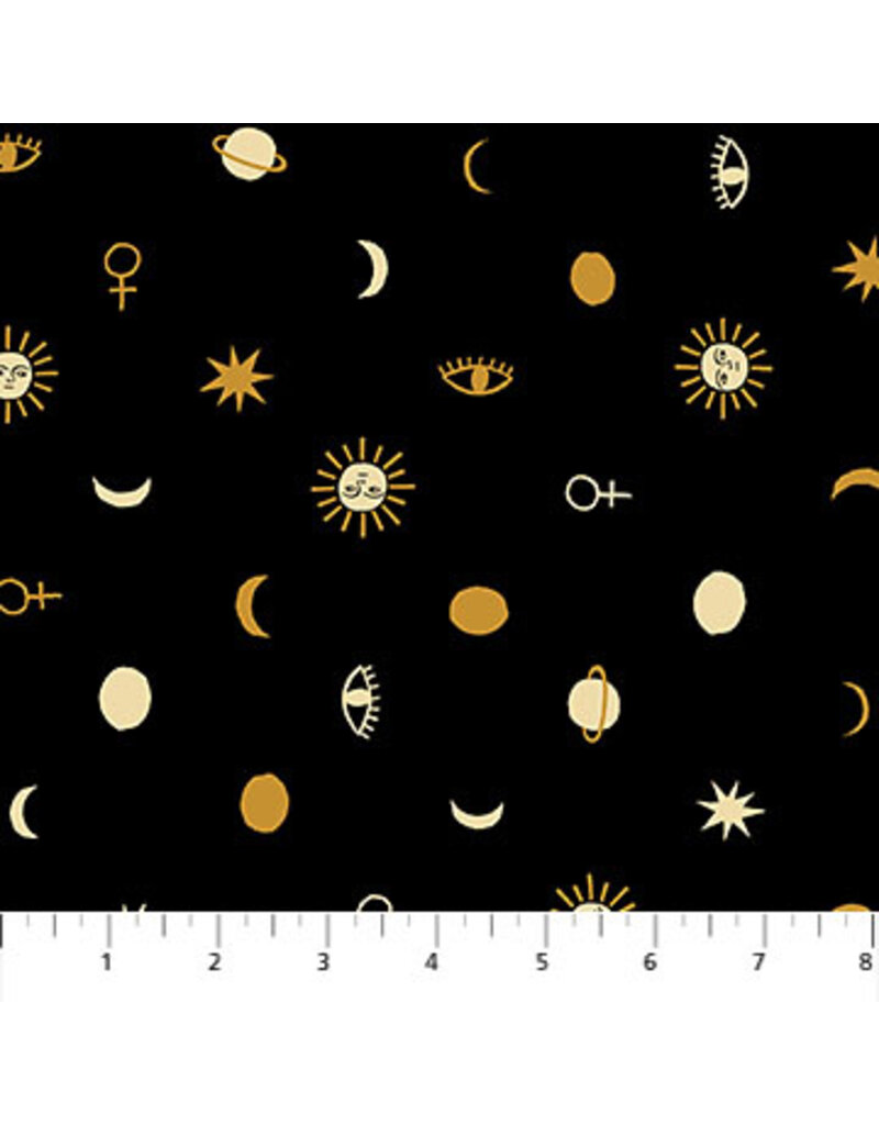 Celestial black charms(1/2m)- 90223M-99