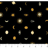 Celestial black charms(1/2m)- 90223M-99