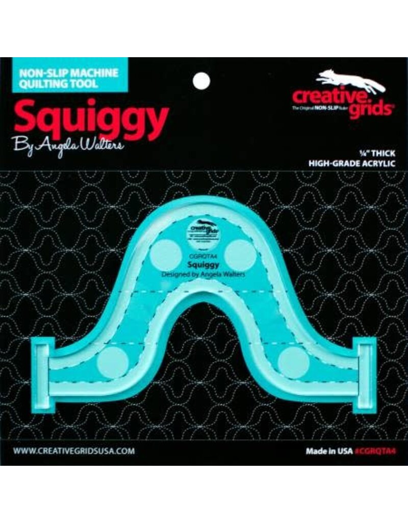 Creative Grids Creative Grids Machine Quilting Tool - Squiggy