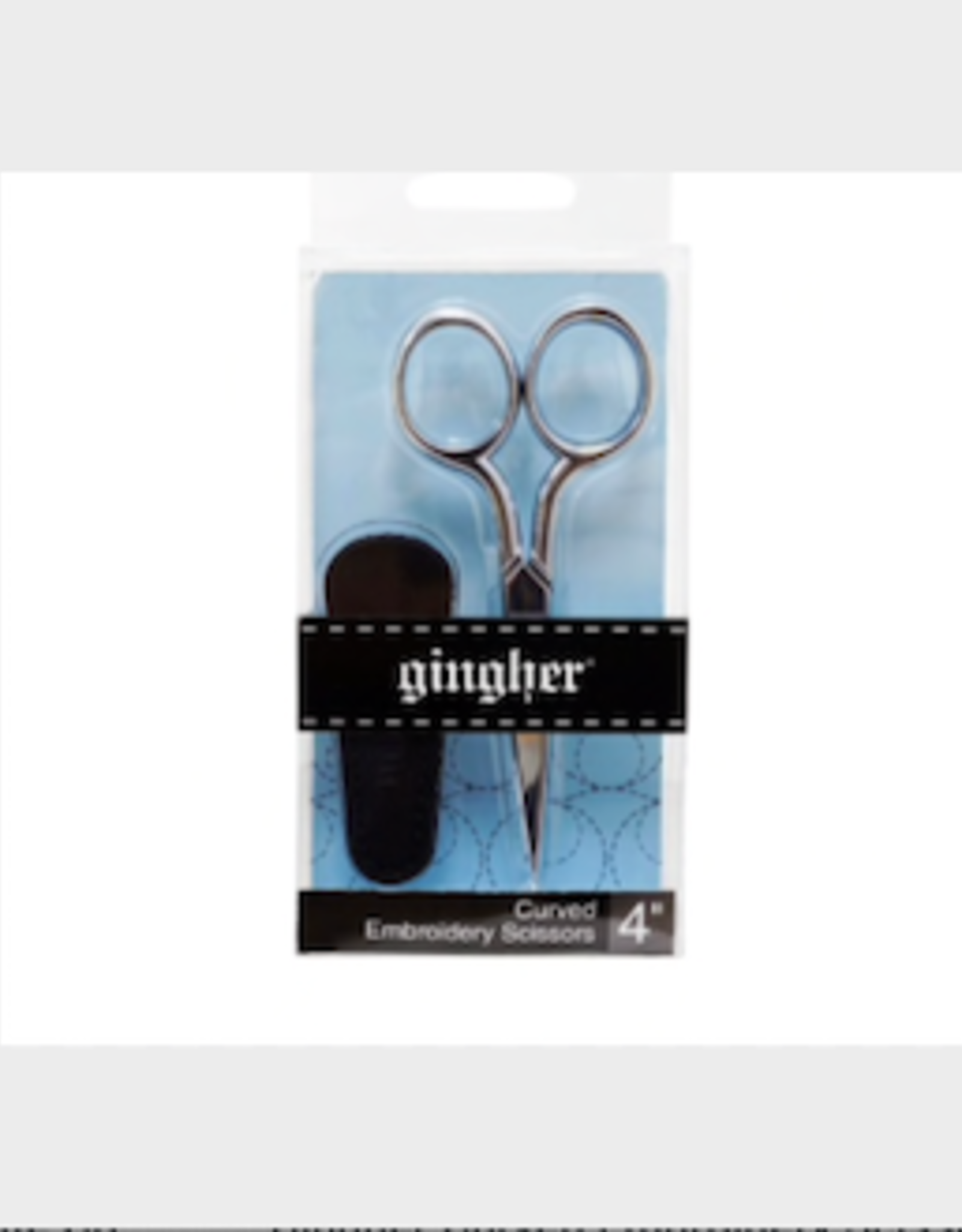 Gingher 4” Large handle embroidery scissors