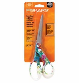 Fiskars Limited Edition 8in Bent Fashion Scissors - Floral