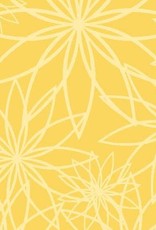 Sunshine Yellow Star Flower BACKING (1/2m)