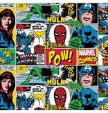 Camelot Fabrics Multi Marvel Action Around Flannel