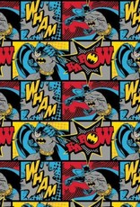 Camelot Fabrics Multi Batman Wham Kapow Flannel