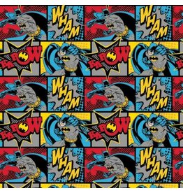 Camelot Fabrics Multi Batman Wham Kapow Flannel