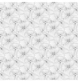 Northcott Simply Neutral 2 Abstract lily (1/2m) - 23915-99