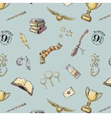 Camelot Fabrics Harry Potter Cotton Mint