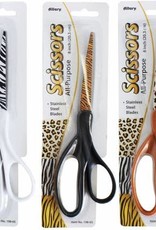 Allary Animal Skin Print Scissors 8"