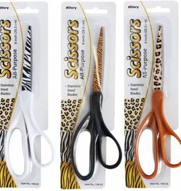 Allary Animal Skin Print Scissors 8"