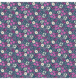 Primavera Green scattered floral (1/2m) 90317-68