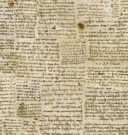 Robert Kaufman Antique Leonardo Da Vinci Writing (1/2m)