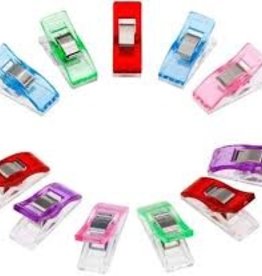 Janome Marathon- Quilting clips 50pcs purple