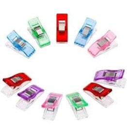 Janome Marathon- Quilting clips 50pcs purple