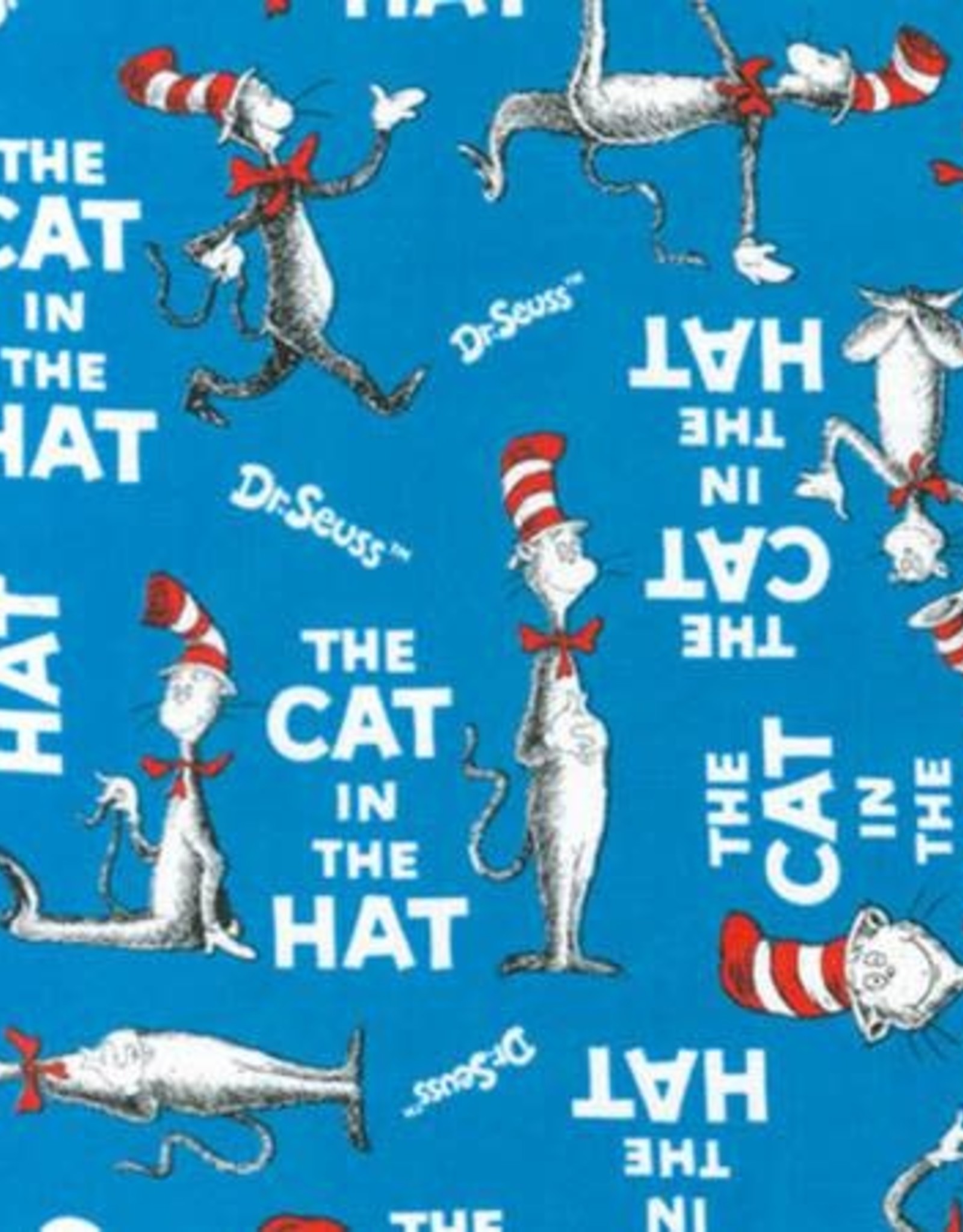 Robert Kaufman Celebration Dr. Seuss The Cat in the Hat (1/2m)