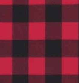 Red mammoth flannel wide back (1/2m)