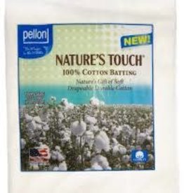 Pellon Natures Touch Natural Blend (80/20) No Scrim Batting Twin Sized 72" x 90"
