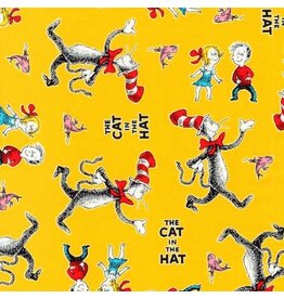 Robert Kaufman Yellow Dr. Seuss The Cat in The Hat