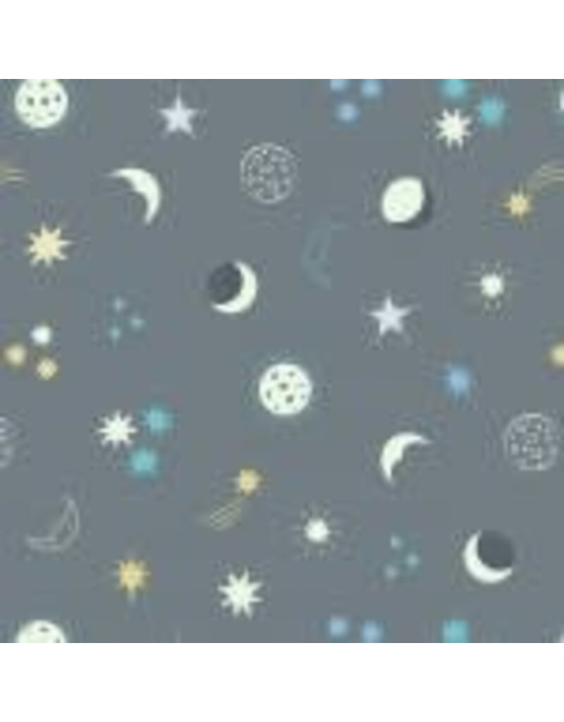 Night sky on Grey Glows in the dark