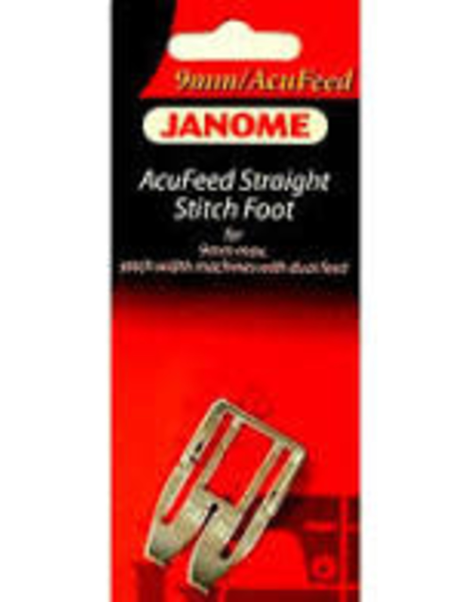 Janome AcuFeed Straight Stitch Foot - 202102005