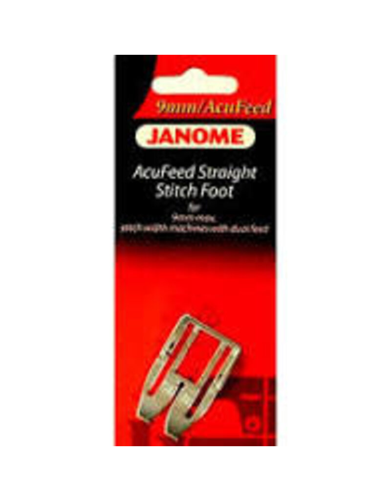Janome AcuFeed Straight Stitch Foot - 202102005