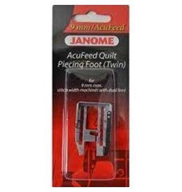 Janome AcuFeed Quilt Piecing 1/4" Foot (Twin) - 202125004