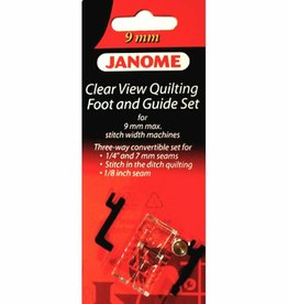 Janome 9mm Clear View Quilting Foot and Guide Set- 202089005