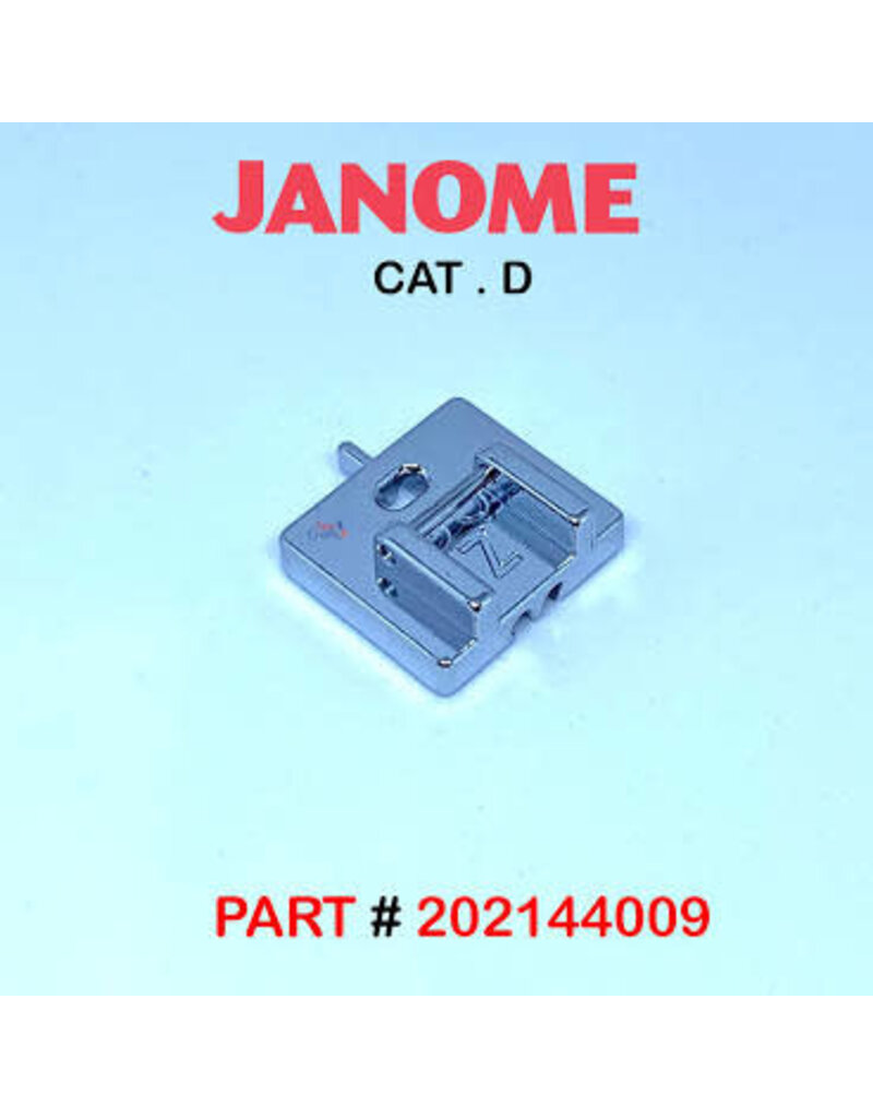 Janome Concealed Zipper Foot 9mm - 202144009