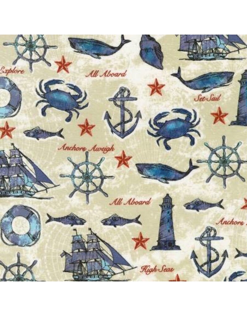 Sand Anchors Aweigh Nautical