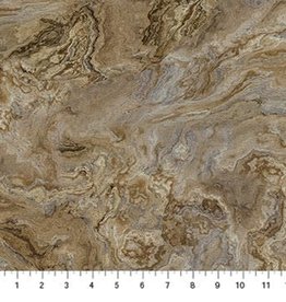 Northcott New Dawn (1/2m) - Tan marble DP23928-14