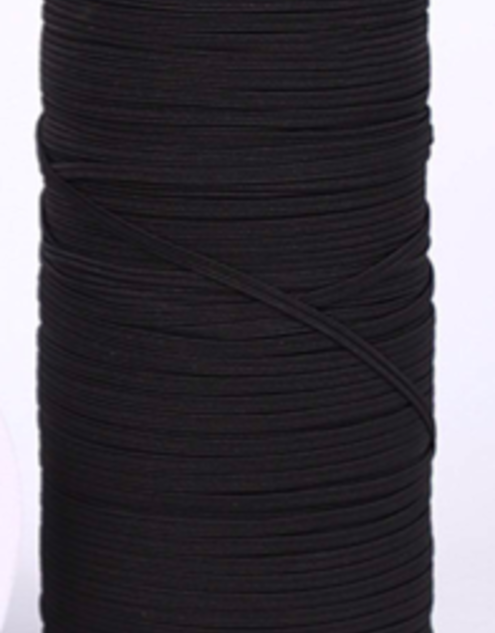 Elastic 1/8 inch black (1m)