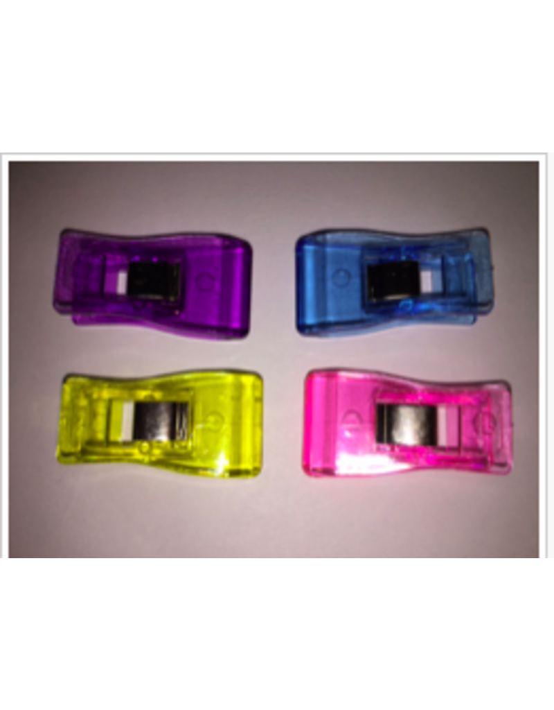 Janome Marathon- Quilting clips 50pcs purple