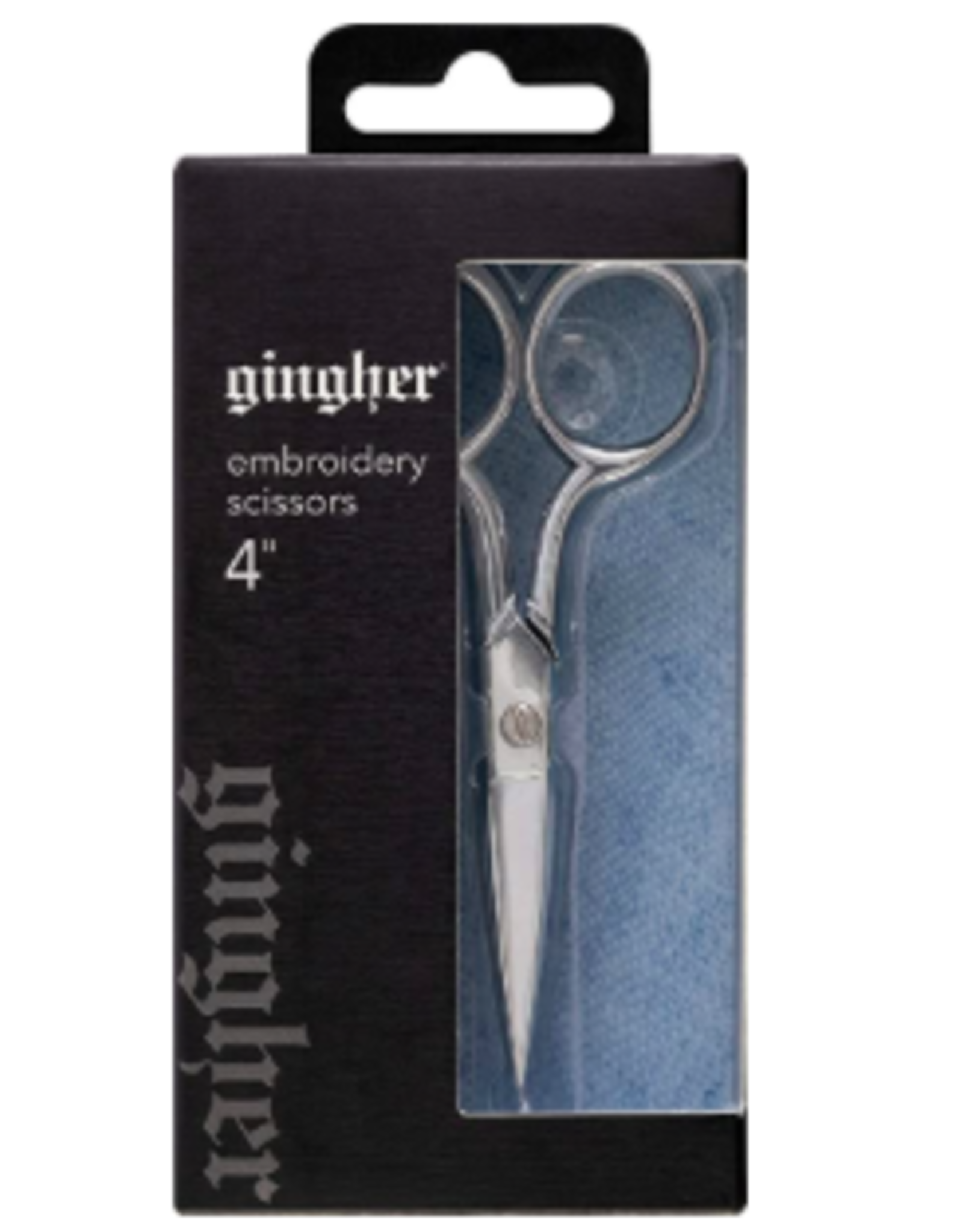 Gingher 4" Designer Juniper Embroidery scissors