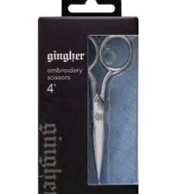 Gingher 4" Designer Juniper Embroidery scissors