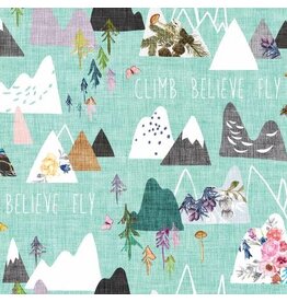 Forest glade Turquoise Mountain  - Y3154-101