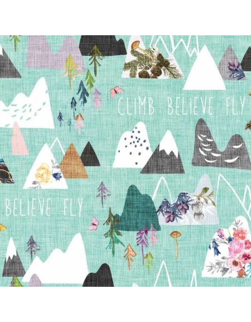 Forest glade Turquoise Mountain  - Y3154-101