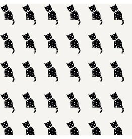 Old made Cat Stamp White