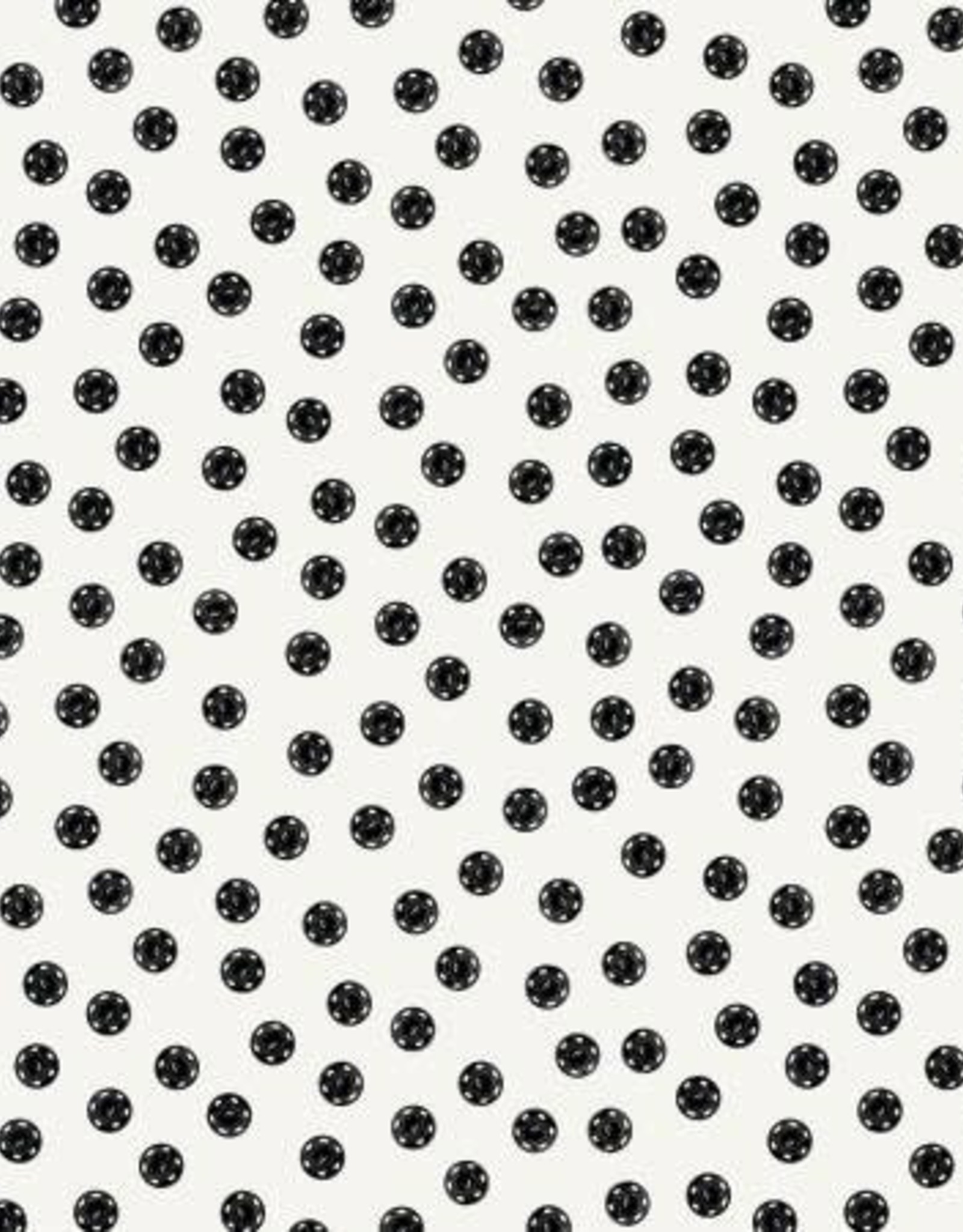 Old made snap dots white (C10596) 1/2m