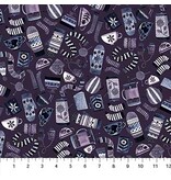Cozy up purple multi (1/2m) 90262-85