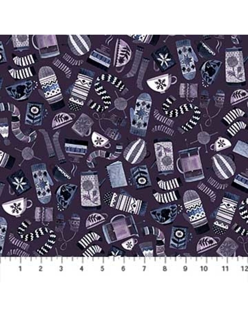 Cozy up purple multi (1/2m) 90262-85