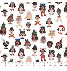 Winter Frost white multi (1/2m) 90323-10