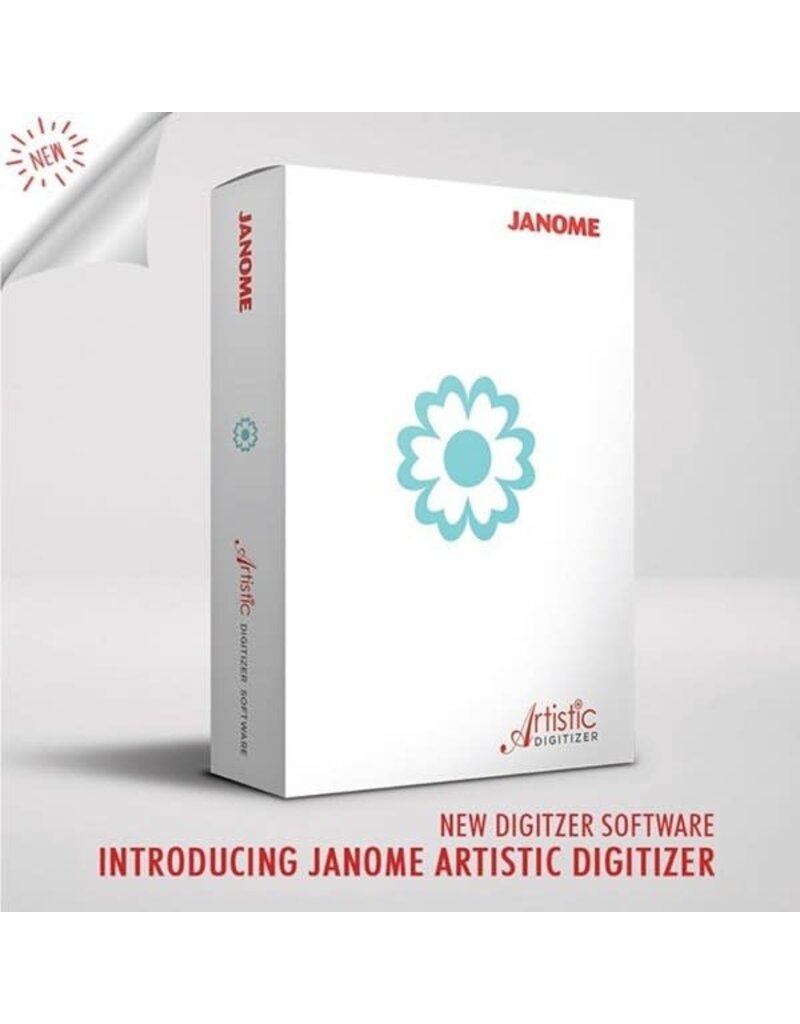 Janome Artistic Digitizer (Windows and MAC compatible)