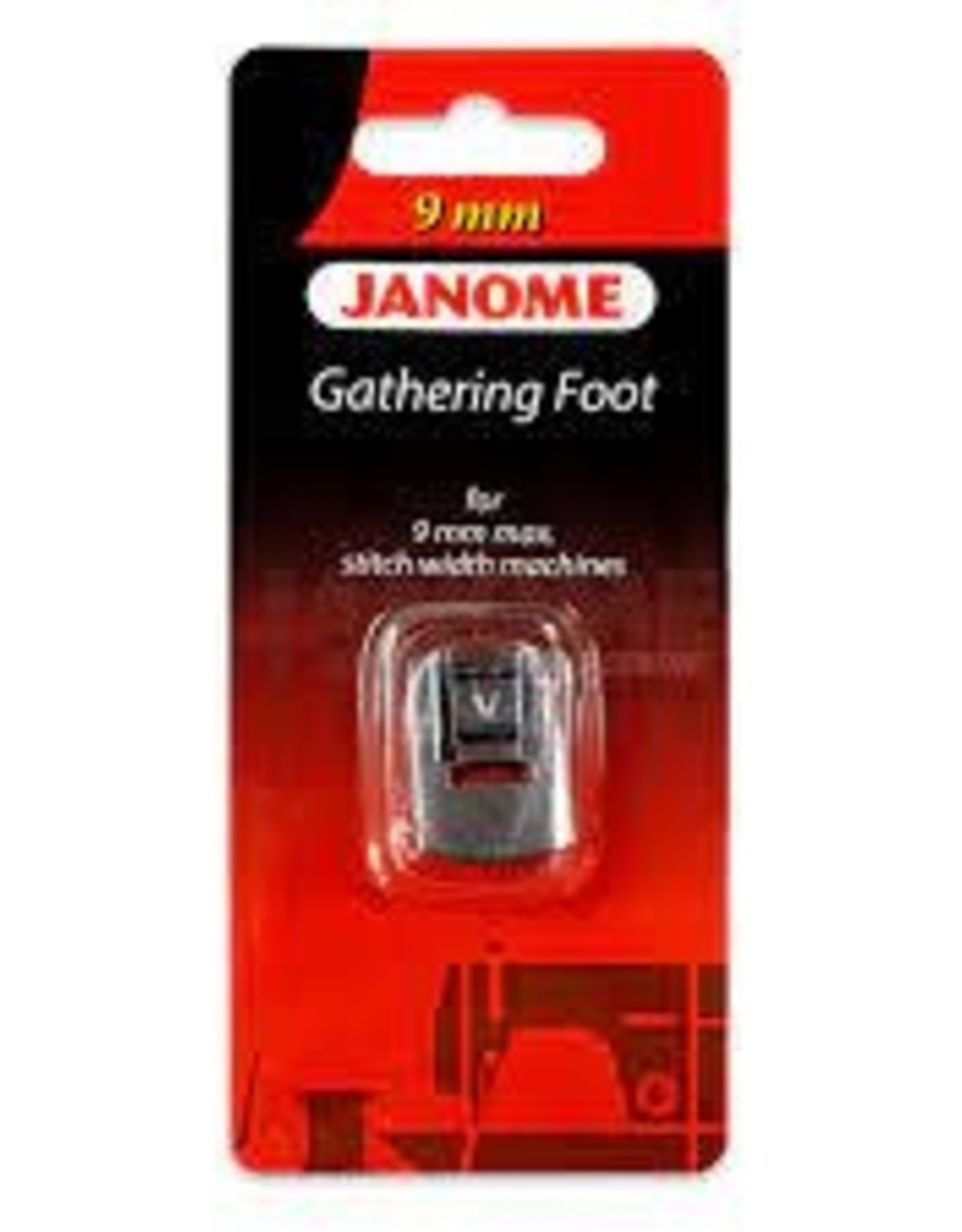 Janome Gathering foot 9mm- 202096005