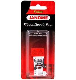 Janome 9mm Ribbon/Sequin Foot- 202090009